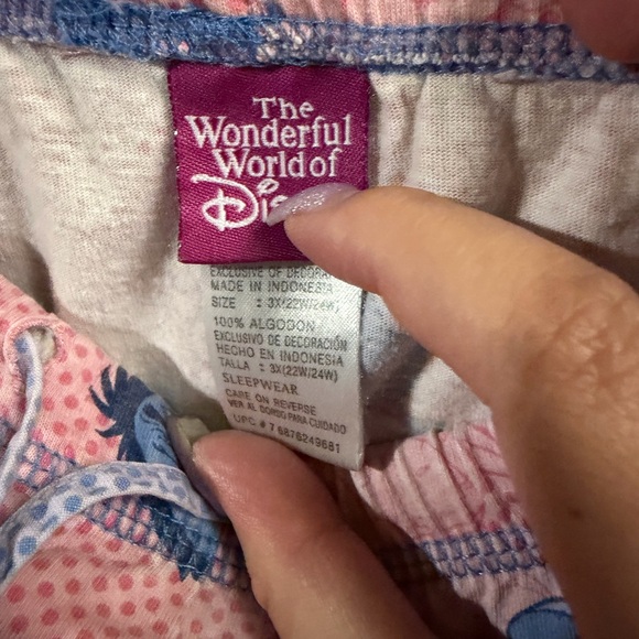 ❣️❄️Disney Pink Pajama Pants with Eeyore design - Picture 4 of 4